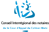 Logo du Conseil interrégional des notaires de la Cour d'Appel de Colmar-Metz